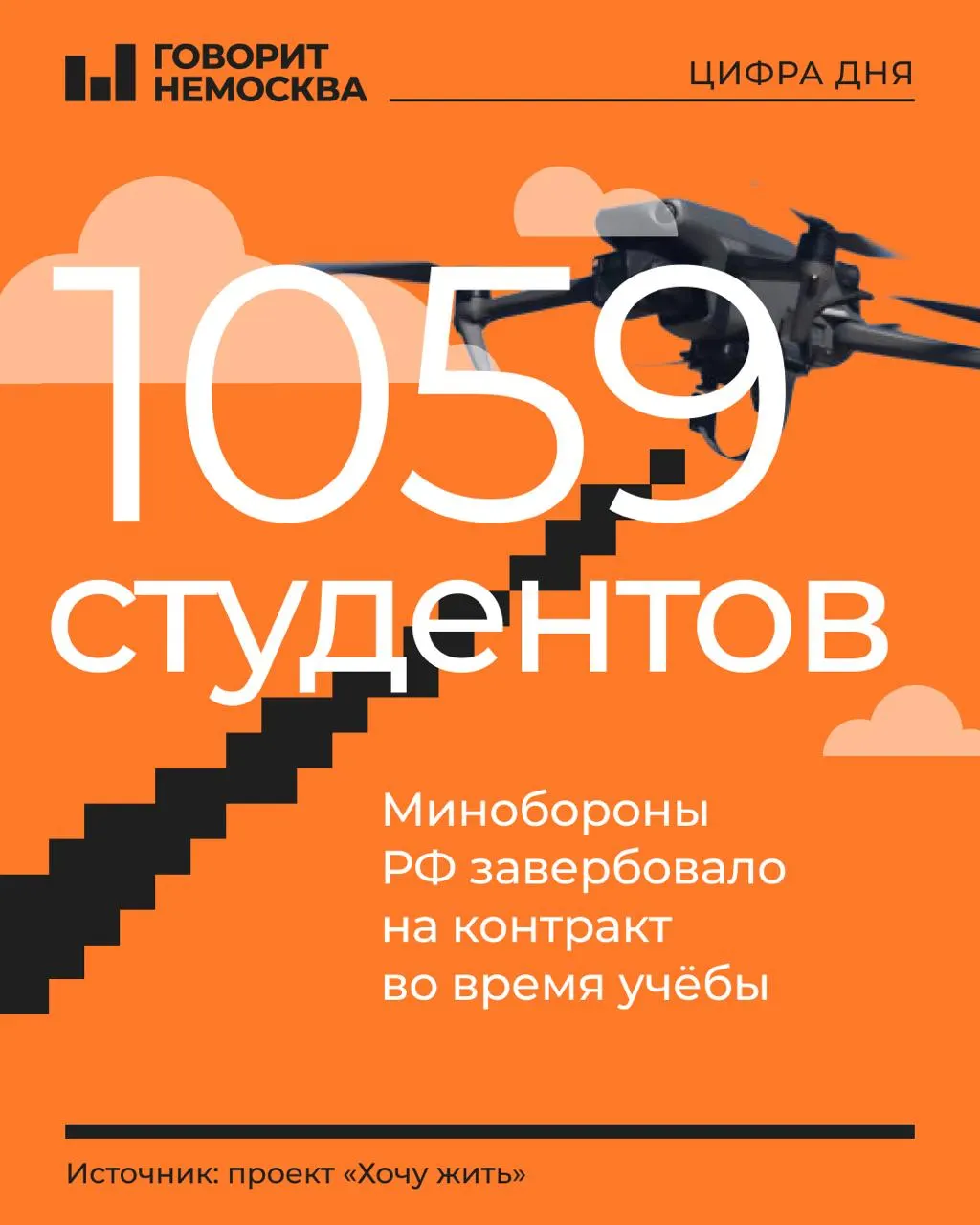 По данным расследования, в список попали сотни студентов из множества вузов и техникумов: большинство — первокурсники и студенты 18–21 года. Есть также первые случаи девушек, подписавших контракты на службу в подразделениях беспилотников.