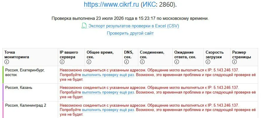 Ресурс Центральной избирательной комиссии одновременно стал недоступен для пользователей по всему миру. Сбой совпал с публикацией деклараций кандидатов в Госдуму 21–22 июля, анализ которых вызвал вопросы о масштабах доходов некоторых депутатов.