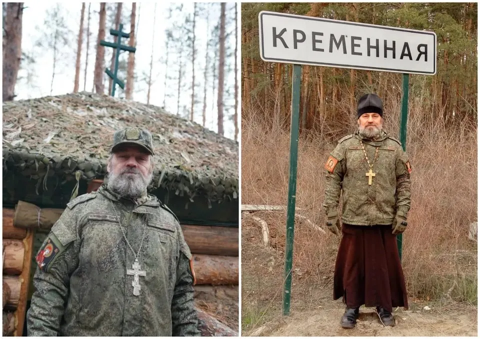 Священнослужитель Челябинской епархии стал добровольцем-миномётчиком и совмещает молитвы с боевой службой, освящая технику перед отправкой.