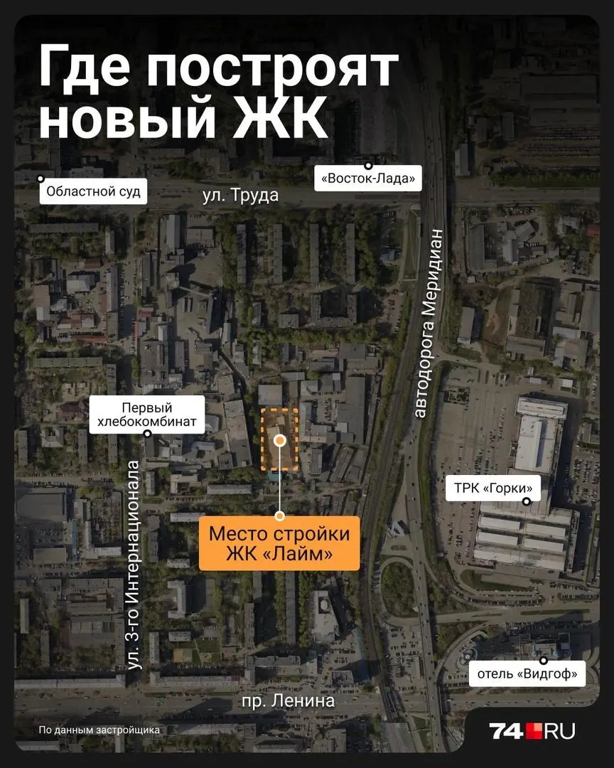 На улице Постышева, 4 снесены производственные здания; новый проект предусматривает одноподъездную высотку с чистовой отделкой. Сдача запланирована на октябрь 2027 года. Эксперты отмечают спорность локации, но спрос на доступное жильё сохраняется.