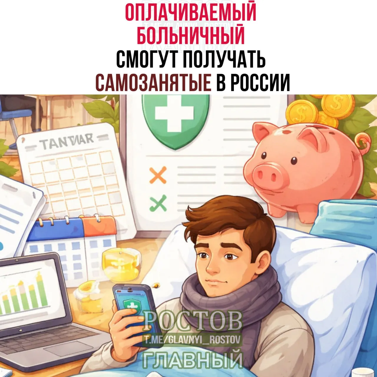Самозанятые смогут получать выплаты по нетрудоспособности: базовая сумма до 35 000 ₽ при взносах 1 344 ₽/мес и повышенная до 50 000 ₽ при 1 920 ₽/мес. Оформление через «Мой налог», Госуслуги или СФР.