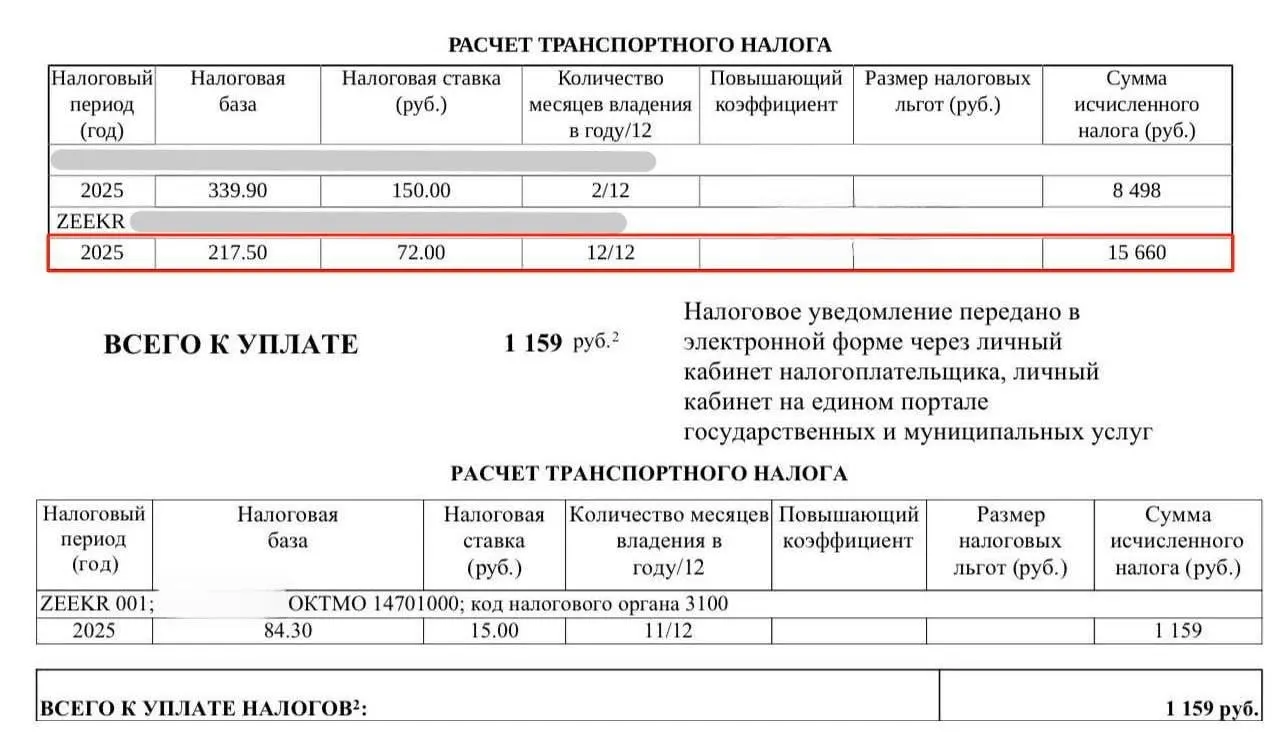 Несмотря на сохранение нулевой ставки для электромобилей, многие россияне получают уведомления об уплате транспортного налога.